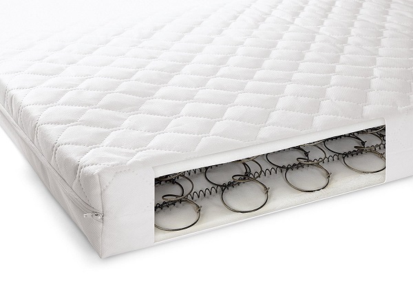 mamas & papas sprung cot bed mattress review