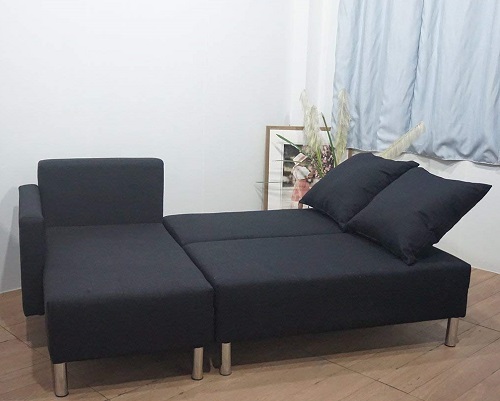 cozime luxury recliner fabric corner sofa bed